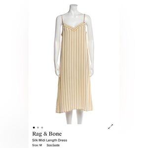 Rag & Bone Ilona Striped Slip dress